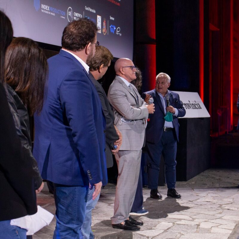 Presentazione del docufilm "A Viso Aperto" in Piazza Marconi a Cremona